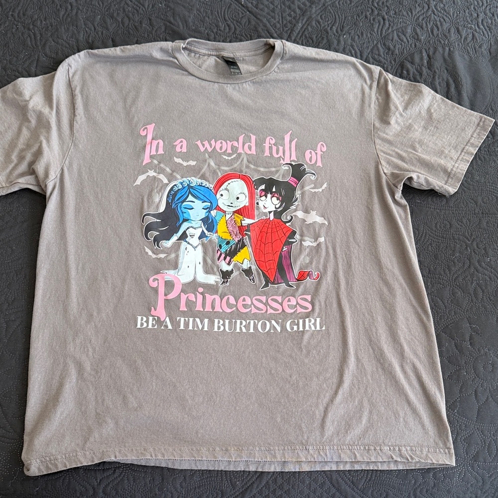 Gildan Tee with Cartoon Print
